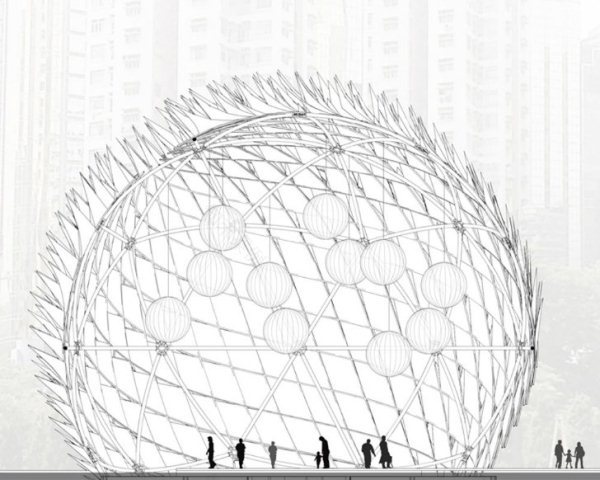 香港金色月亮展馆丨中国香港丨金色月亮建筑与设计设计实验室(推测)-14