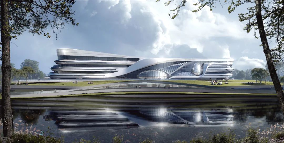 杭州萧山“星系”文化公园丨中国杭州丨中联·方晔·左右建筑-14