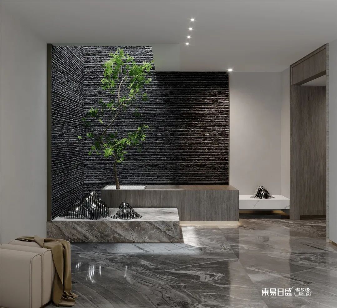 杭州装修|清雅古韵，新中式风别墅设计在505m²空间中展现-36