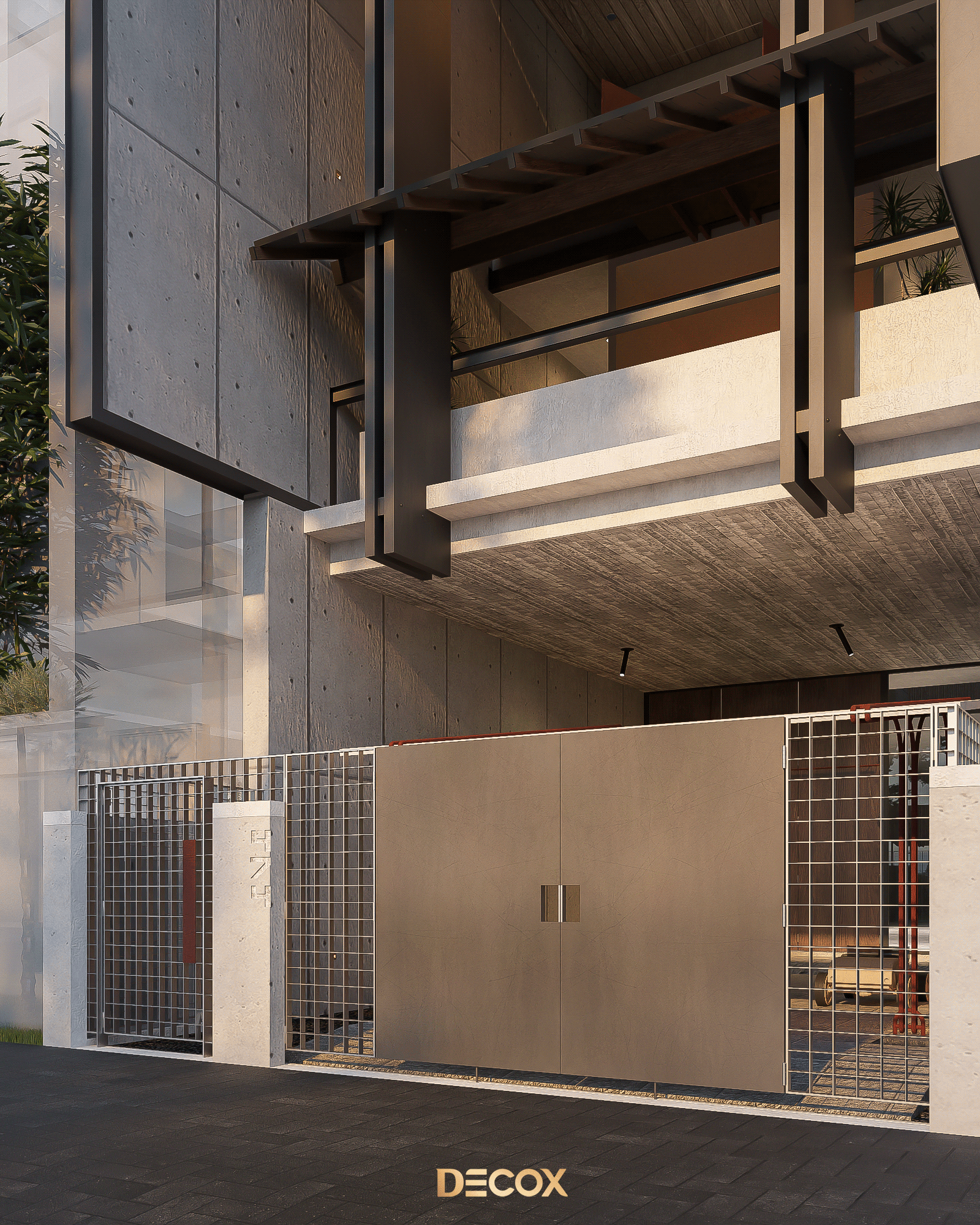 Render Vray+Chaos vantage Villa 12 (at Decox)-9