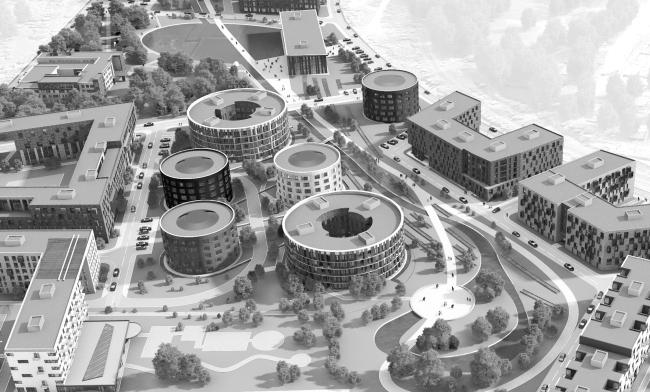 前沙皇村车厢修理厂“索菲亚”地块开发竞赛概念方案丨俄罗斯丨PANACOM-23