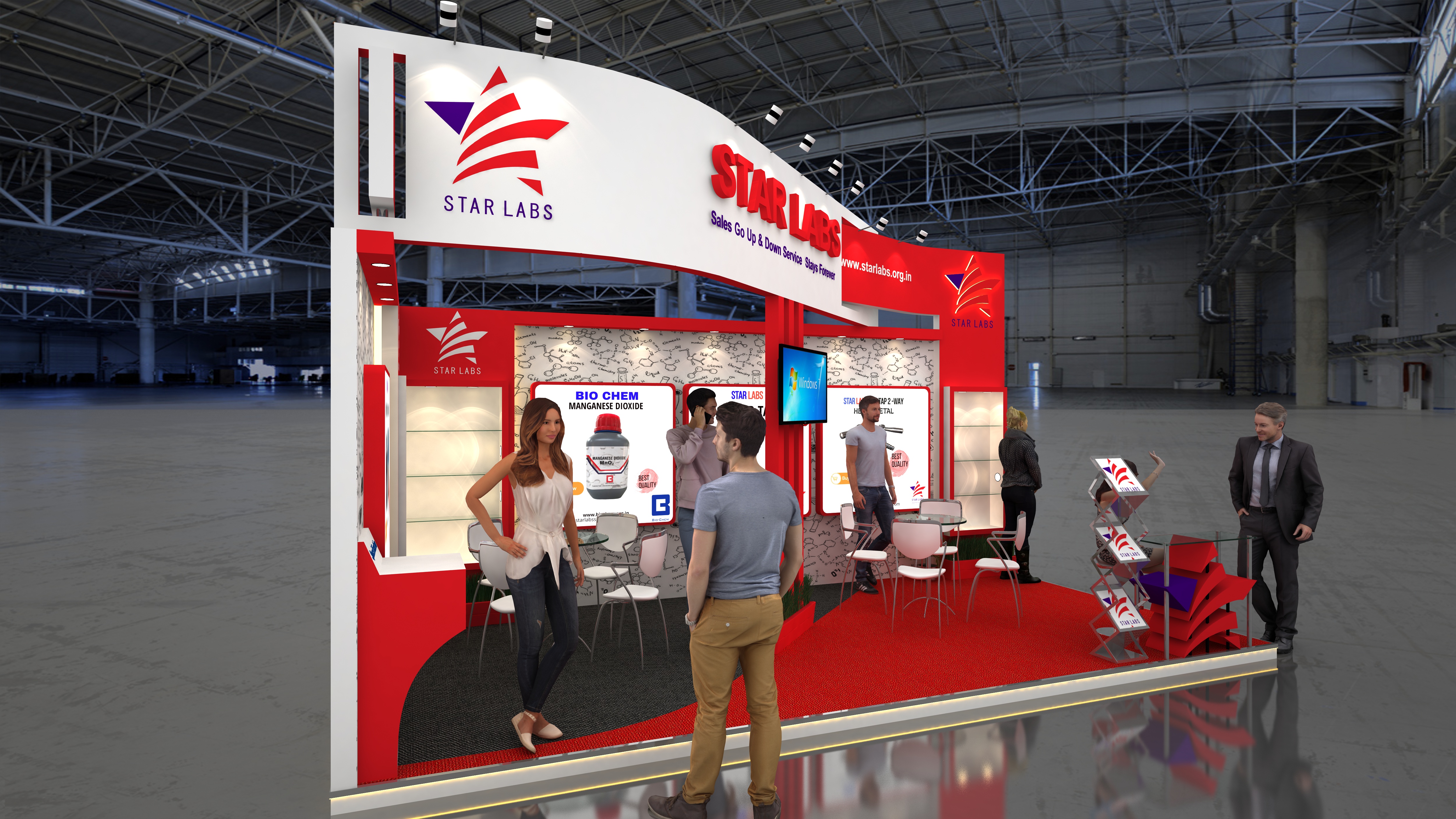 Star Labs Exhibition Stand Design-1