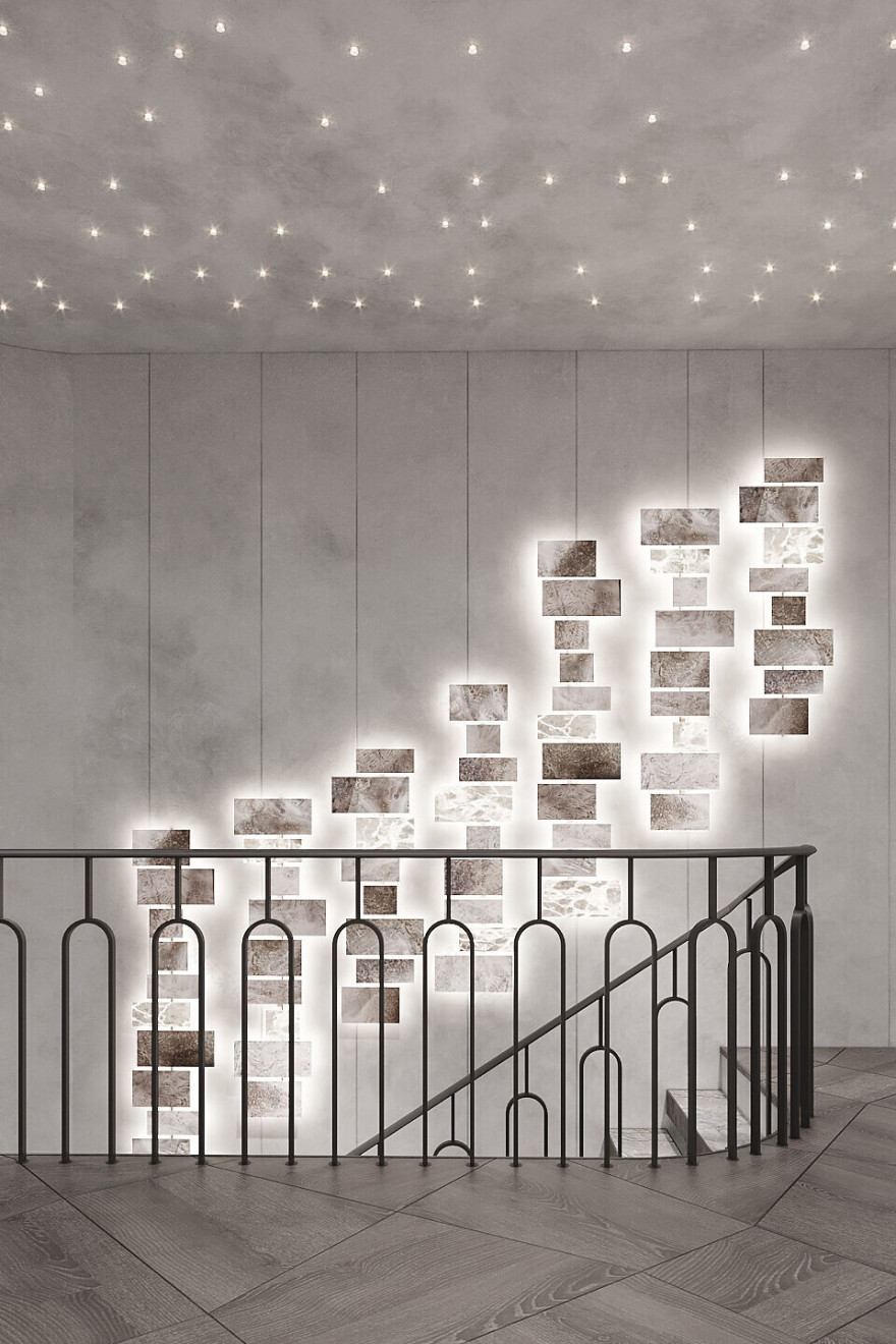 乌克兰极简黑公寓丨乌克兰基辅丨IQOSA-24