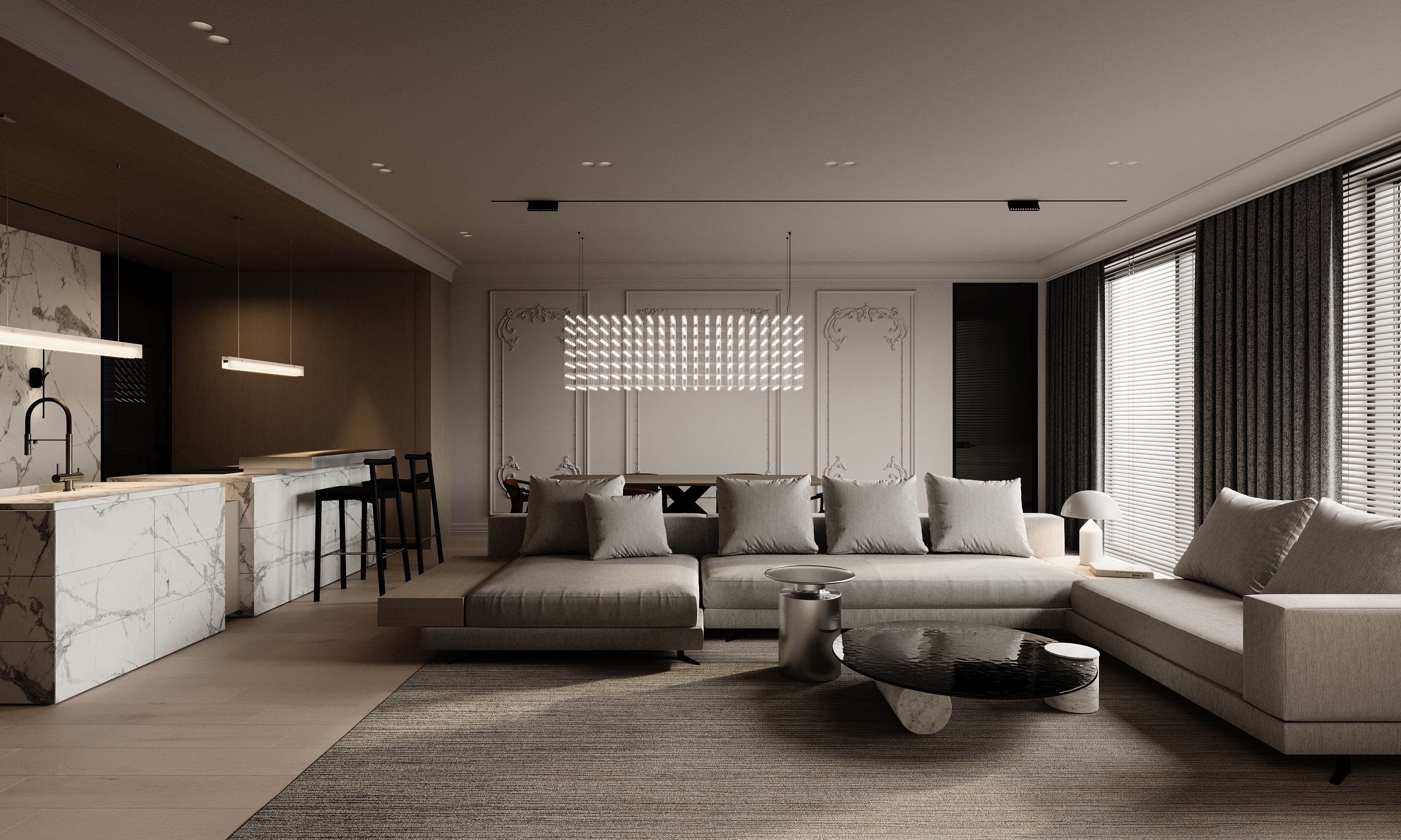 Kitchen–Living Room-3