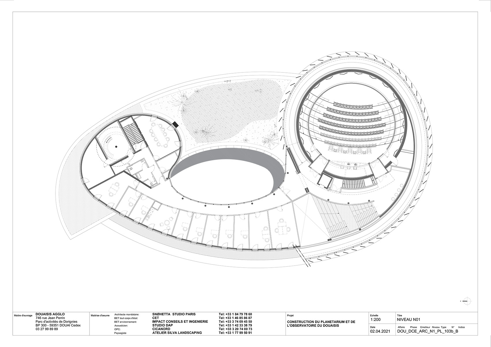 Orionis 天文馆和观测台丨法国丨Snøhetta-102