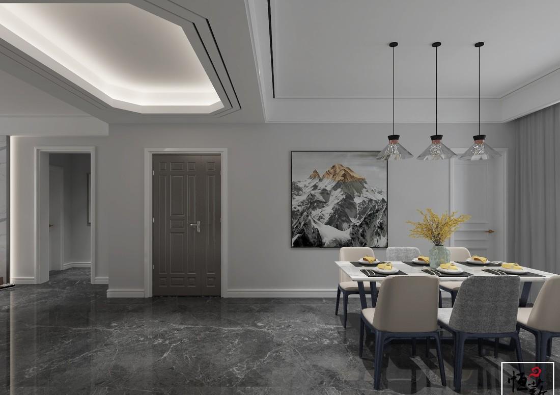 潍坊昌乐农商行住宅楼 北欧风格室内设计解读-12