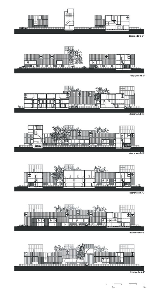 荷兰 Vijfhuizen 村 Bloembollenhof Housing Complex-17