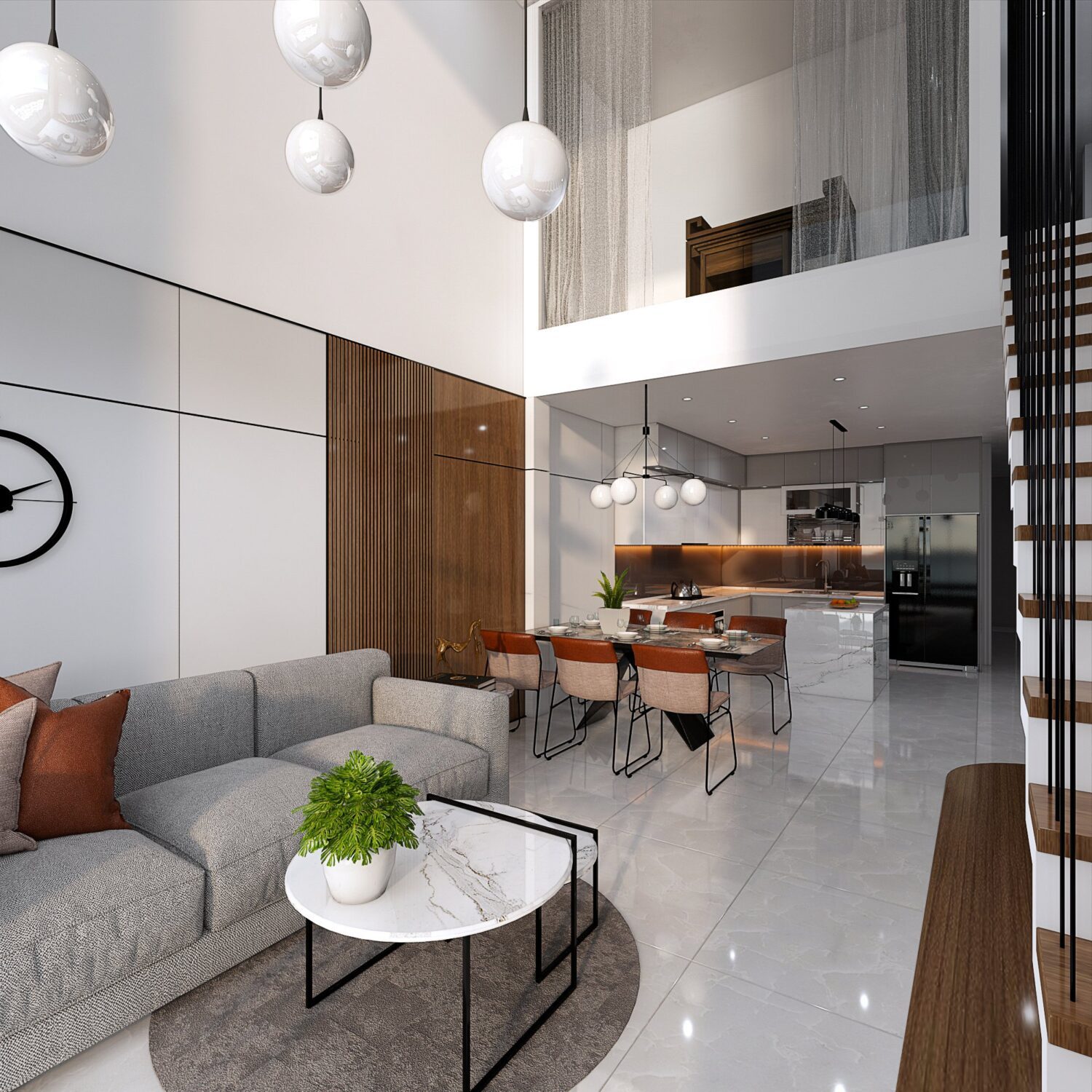 Sketchup客厅室内模型丨Tran Huy-2