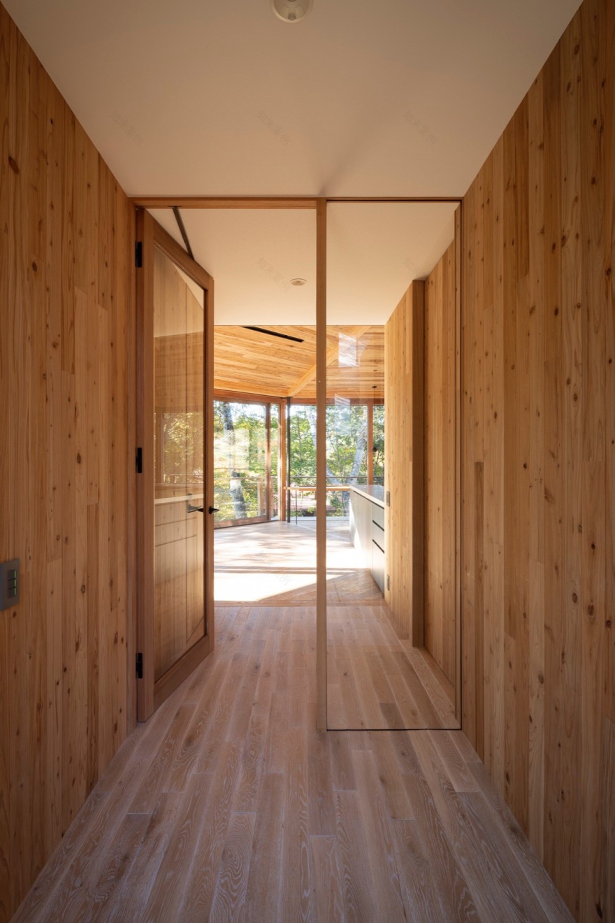 轻井泽山居丨日本长野丨Naoi Architecture-11