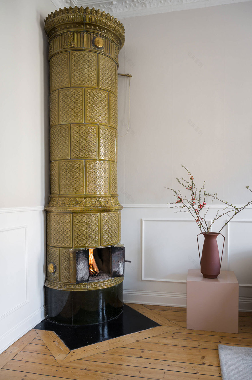 斯德哥尔摩优雅宽敞公寓设计-6