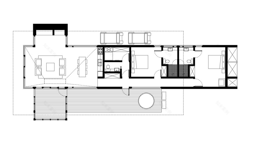 加拿大 Bigwin Island Club 客舱丨MacKayLyons Sweetapple Architects-33