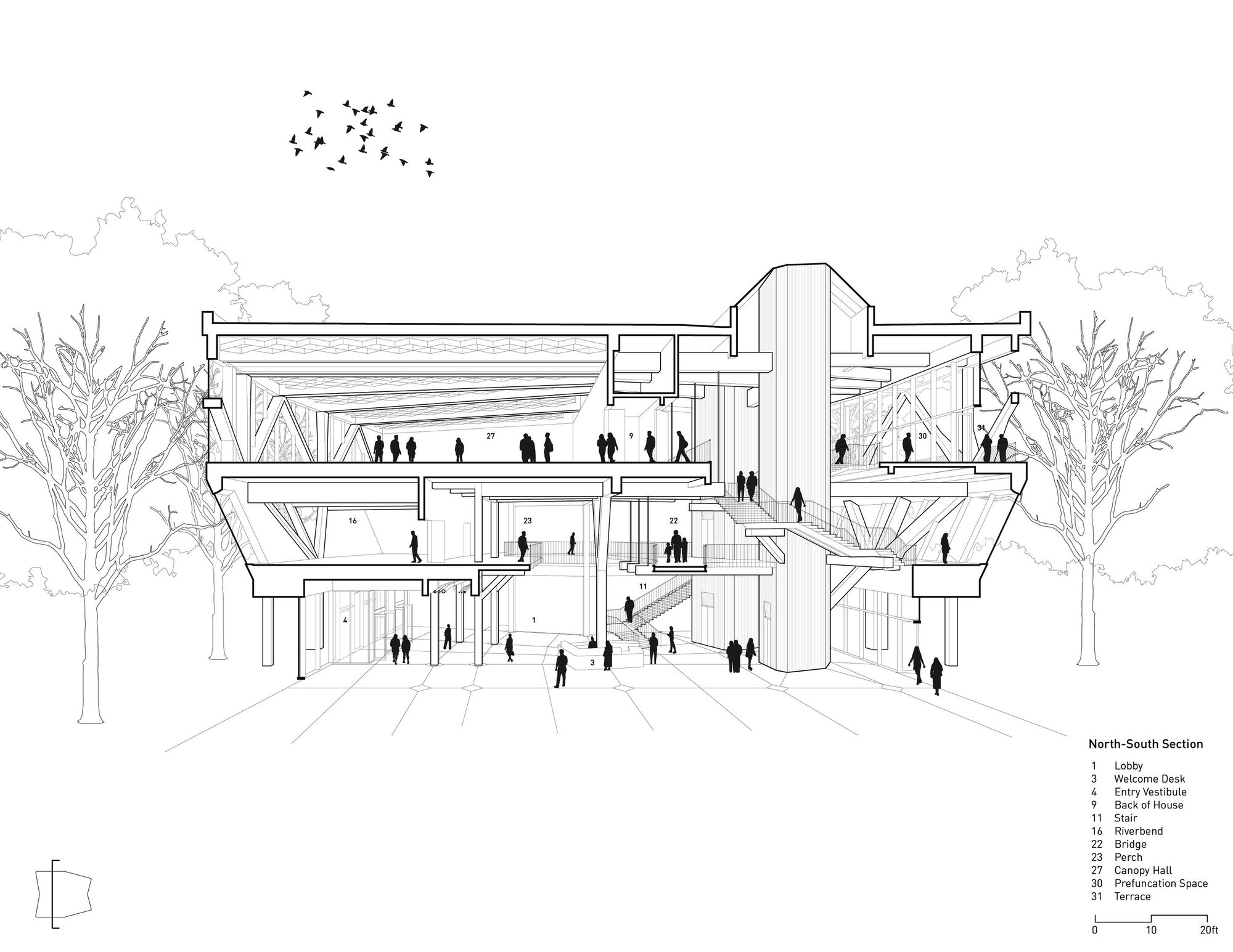 David Rubenstein Treehouse - Harvard University / Studio Gang-45