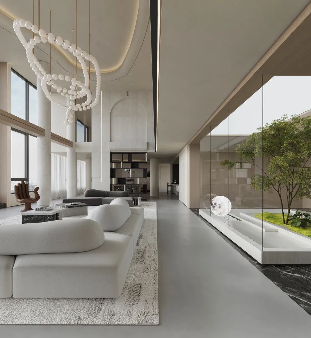 侘寂现代风 · 回归自然的城市住宅设计丨红柏设计-9