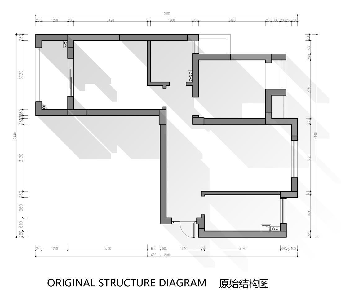 85㎡法式复古小家-5