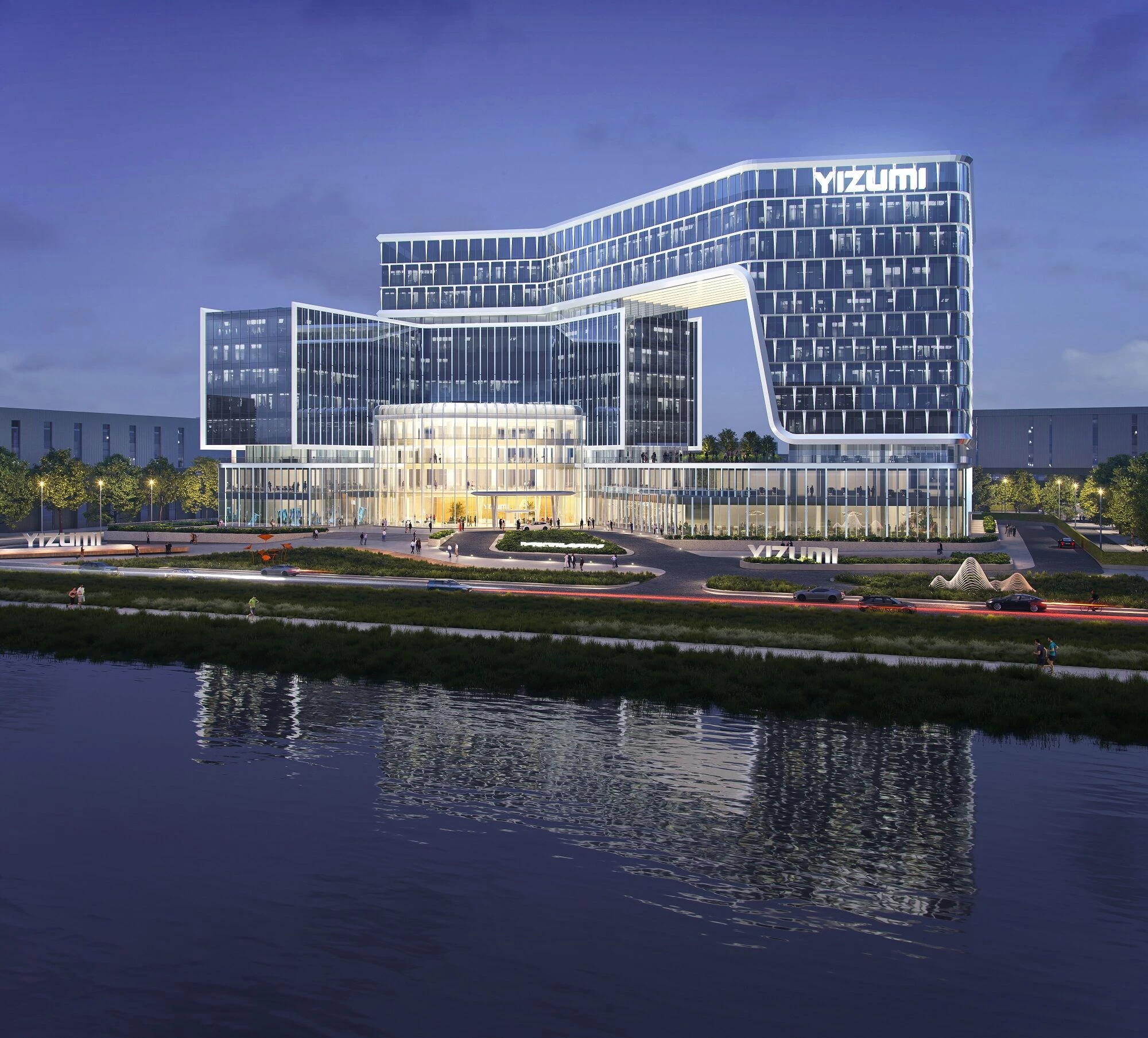 伊之密全球总部丨中国佛山丨Aedas-14