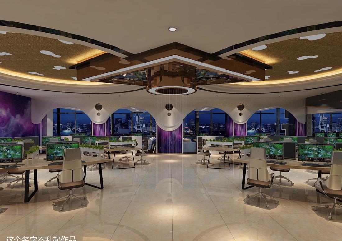 网咖设计新趋势 | 功能区亮点与空间利用-0