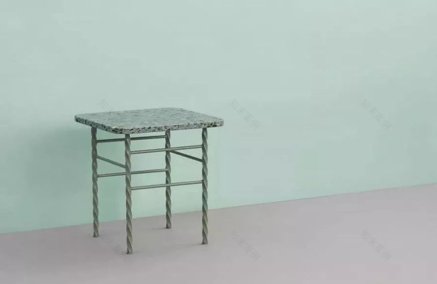 水磨石与黄铜 打造高级感家居-14