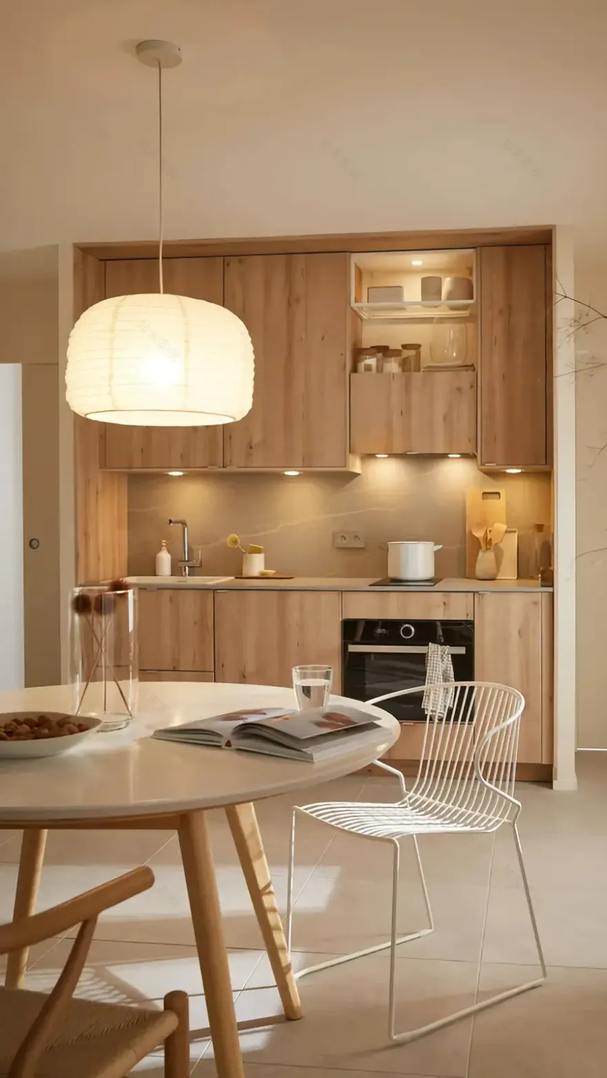 小空间,大设计 | 完美融入客厅的迷你厨房-2