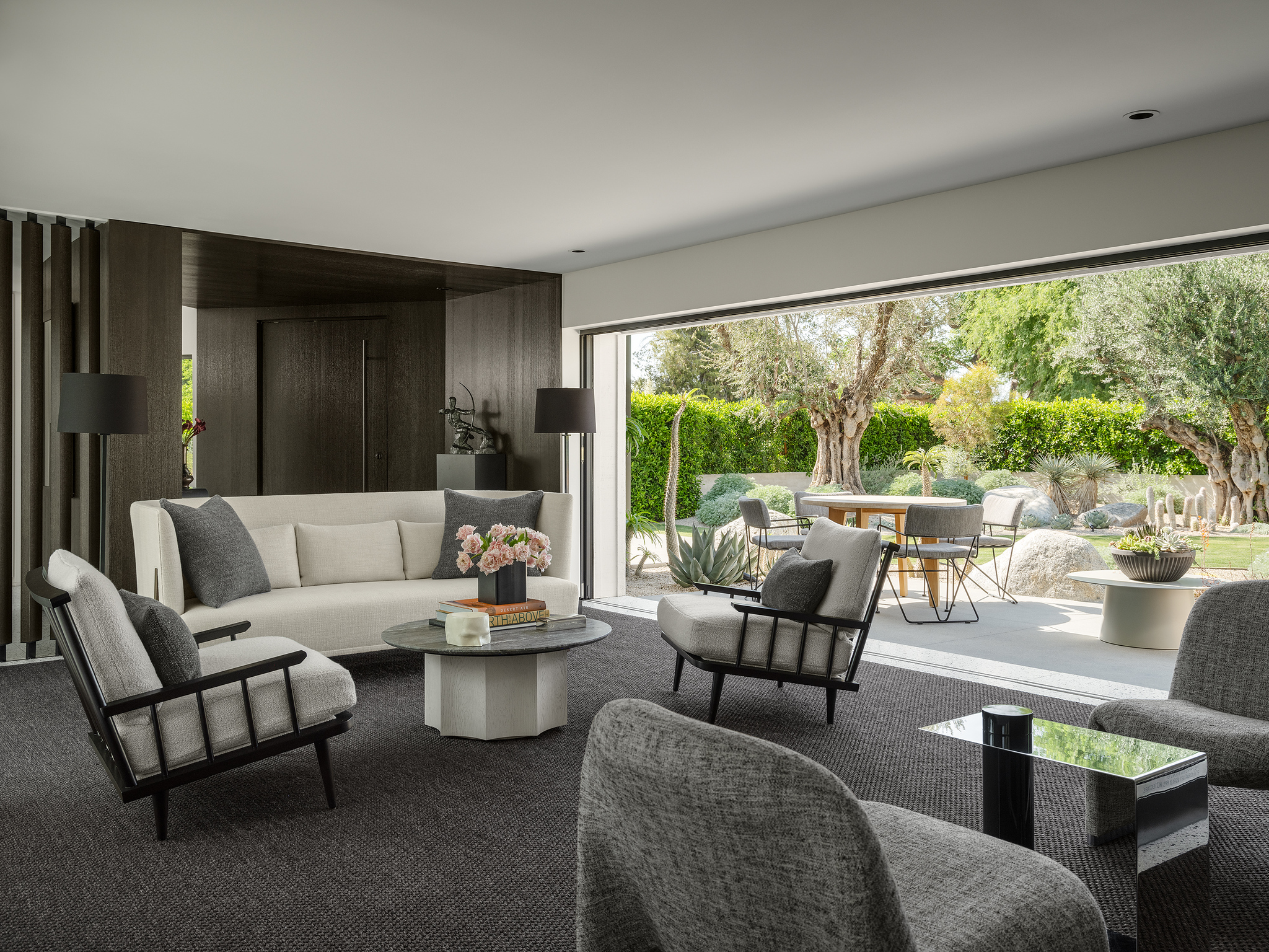 AR  D Architects加州百年橄榄树下住宅-7