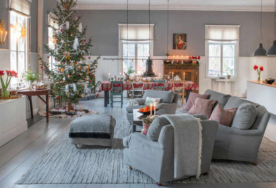 瑞典百年 mission house 圣诞装饰赏析-4