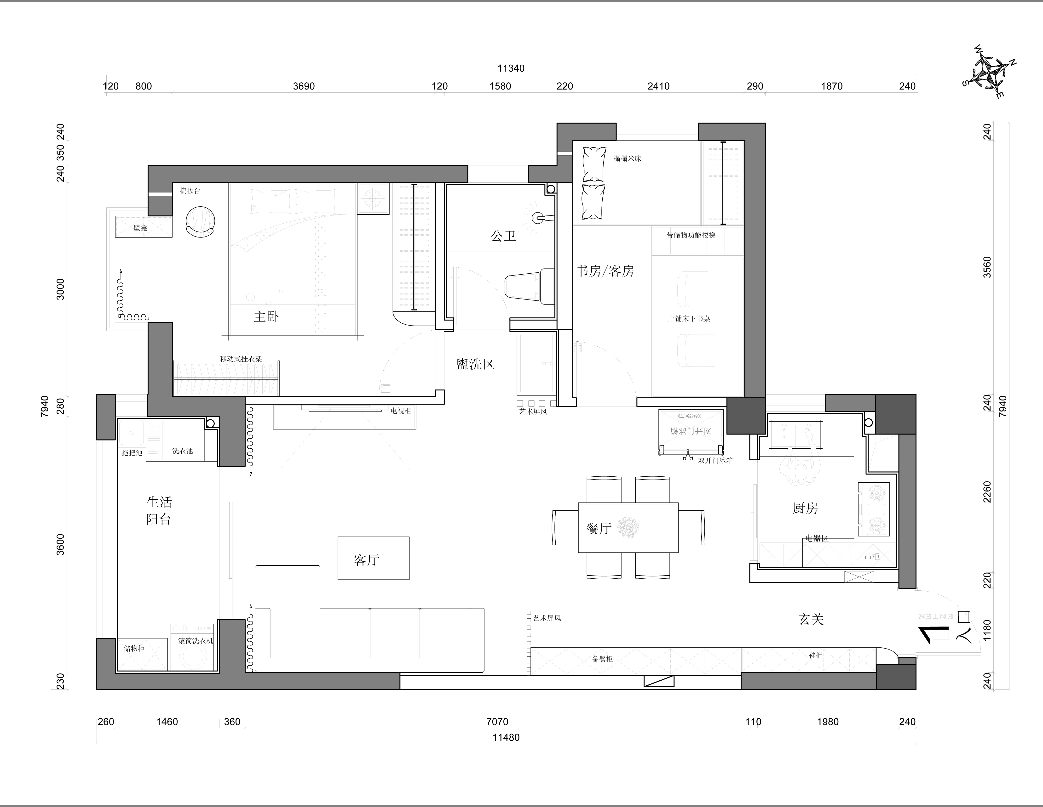 小年轻的日式丨YOUNG 室内设计工作室-17