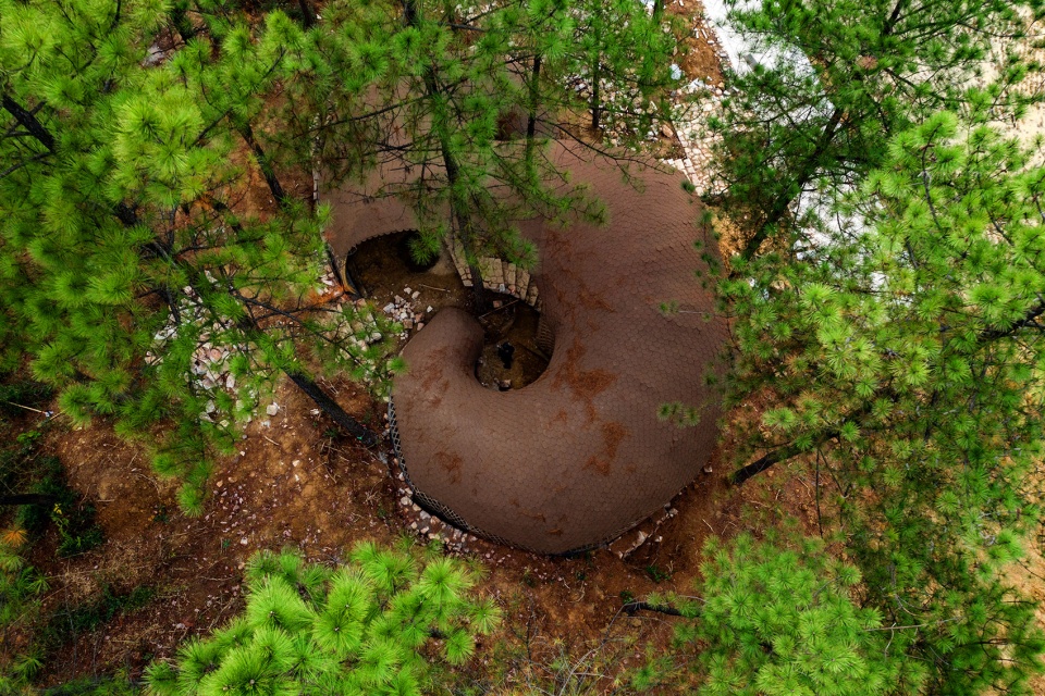 阴阳交融的「YU 舍」——竹构建筑的生态美学-18