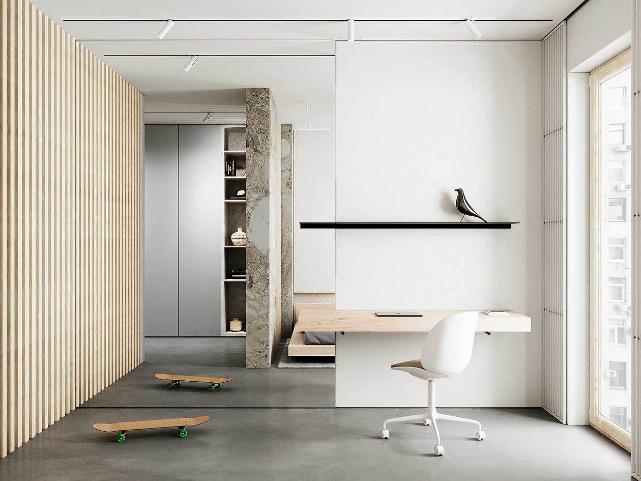 白色系公寓 简约却不失精致-11