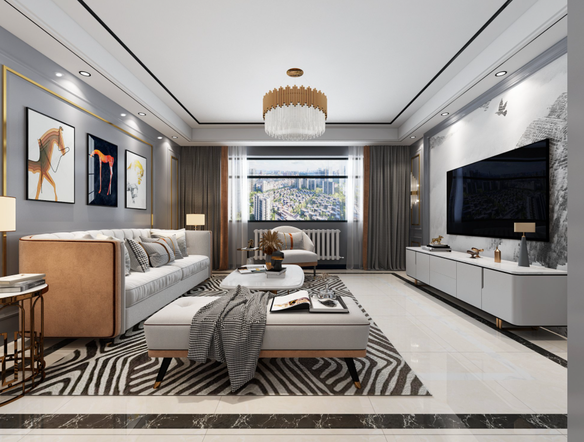 轻奢风家居装修设计-4