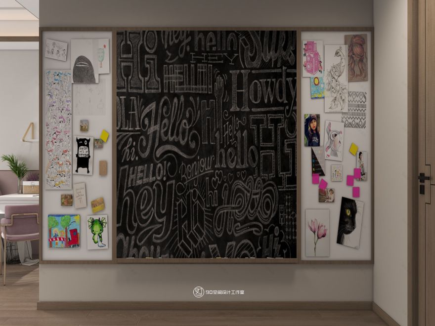 西楼别序新中式风格丨90 空间设计-43