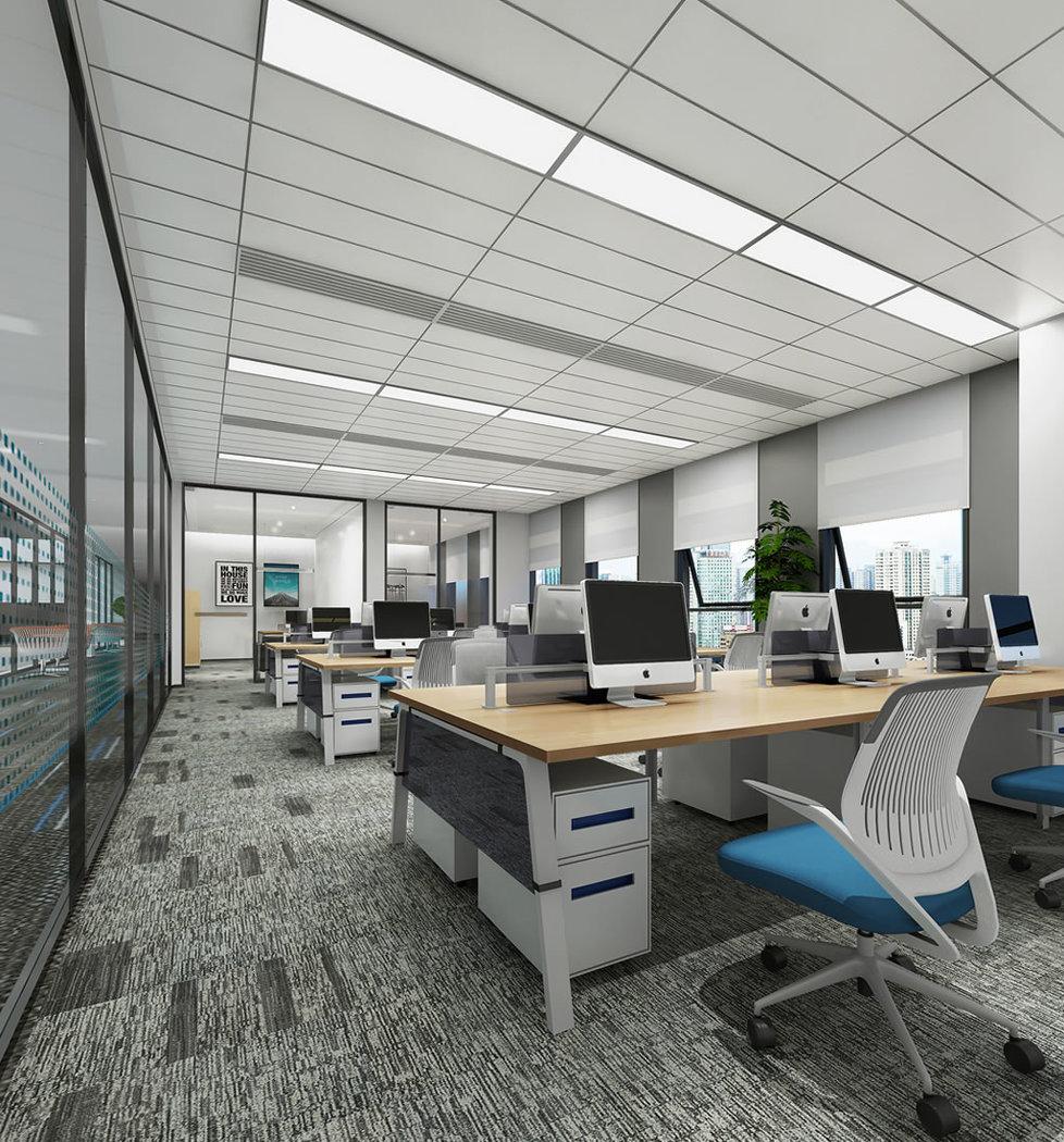 自豪药业现代简约办公室设计-12