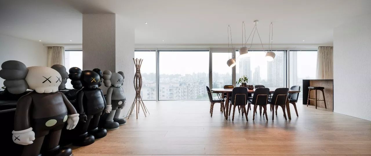 238㎡上海最纯粹的简约大平层设计  壹舍设计-7