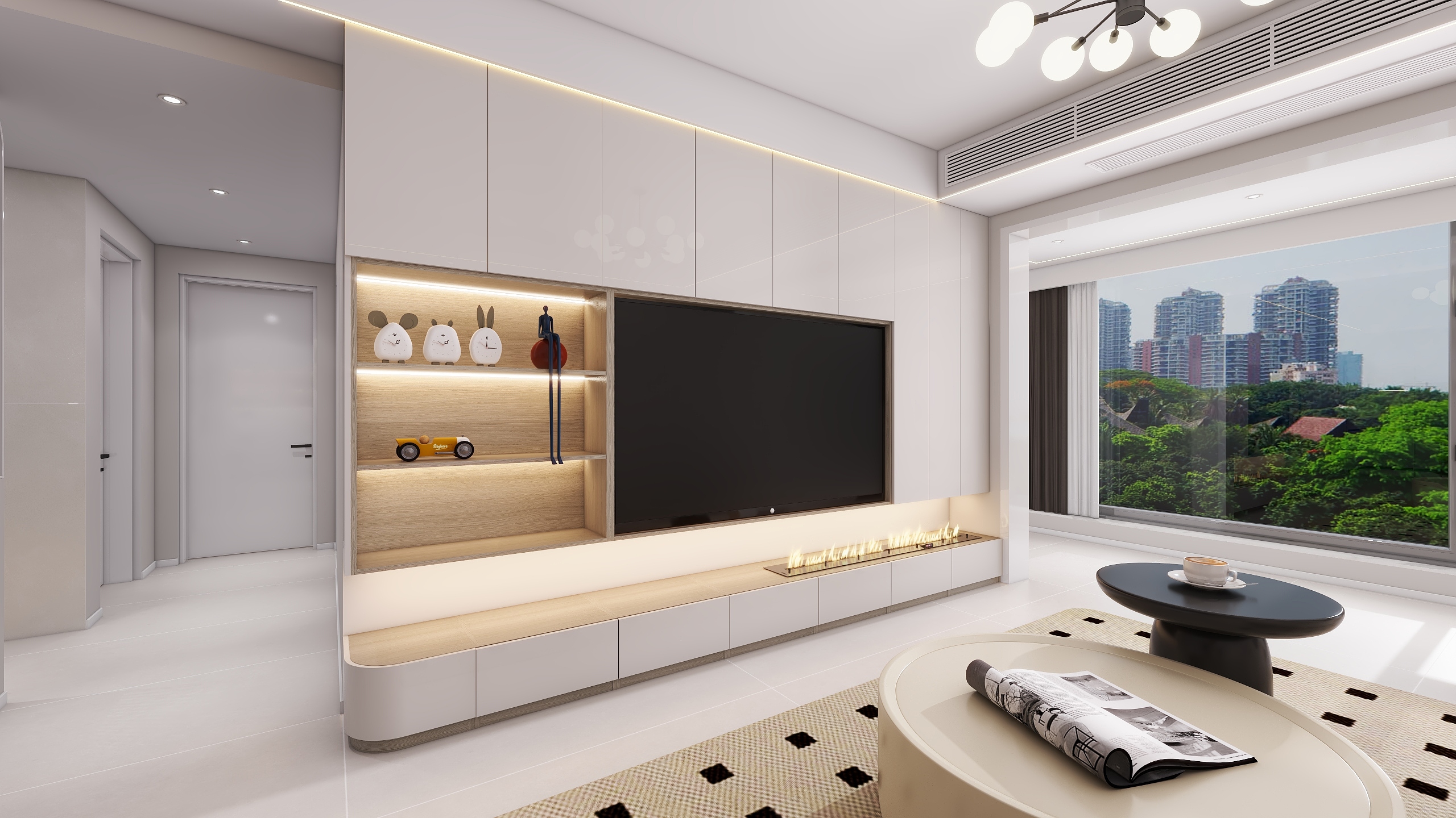 湖南张家界博泰状元府（118平方现代简约三居室）-7