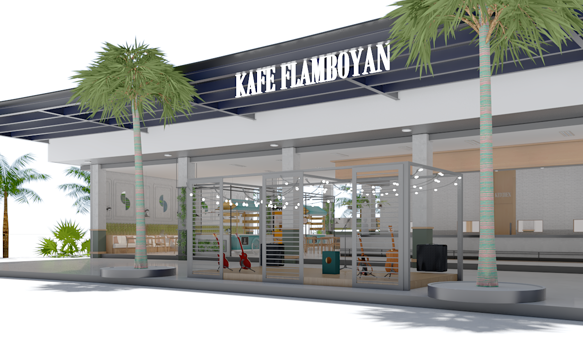 KAFE FLAMBOYAN 室内设计丨印度-4