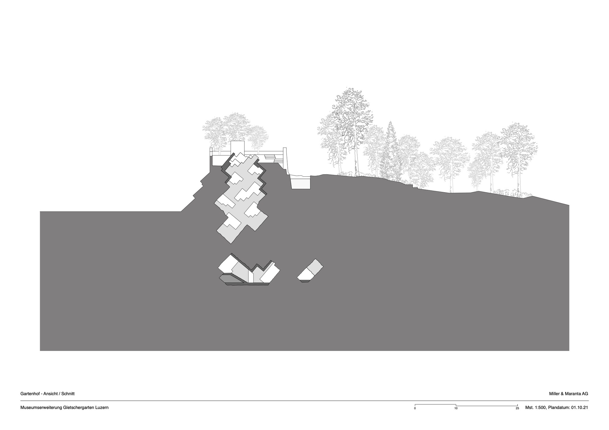 冰川花园博物馆 E·延伸丨瑞士卢塞恩丨Miller & Maranta-43