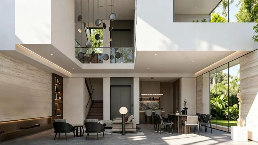 曼谷独栋别墅丨泰国曼谷丨戴勇设计-7