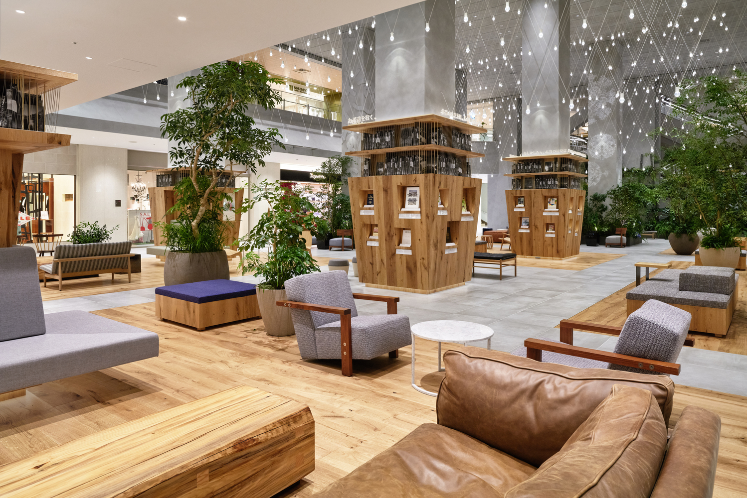 日本玉川高岛屋大露台丨nendo-35