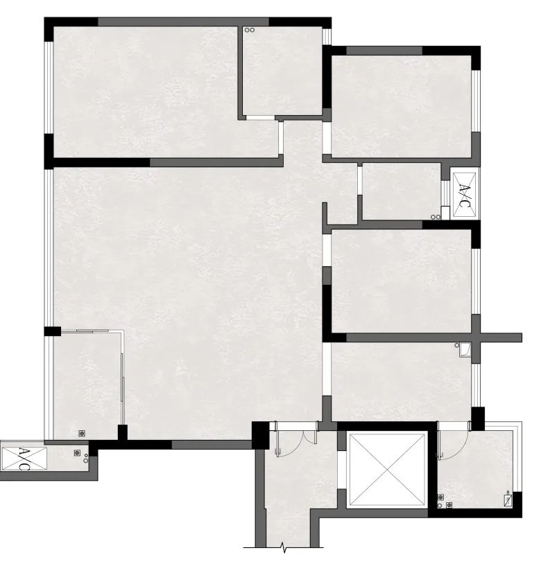 重庆渝北礼嘉天街居所丨中国重庆丨空一筑造 O.S.MAKE-64