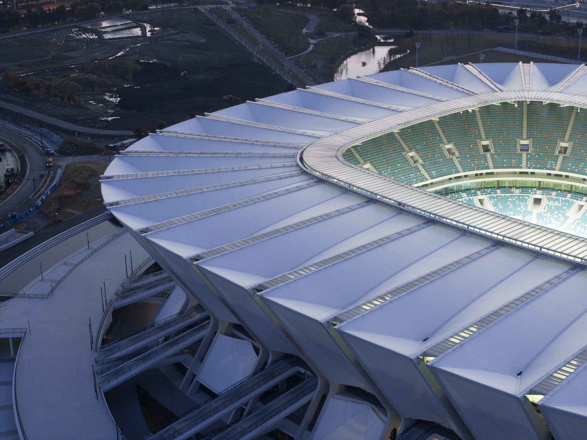 昆山奥林匹克体育中心丨中国丨gmp Architects,同济大学建筑设计研究院-22