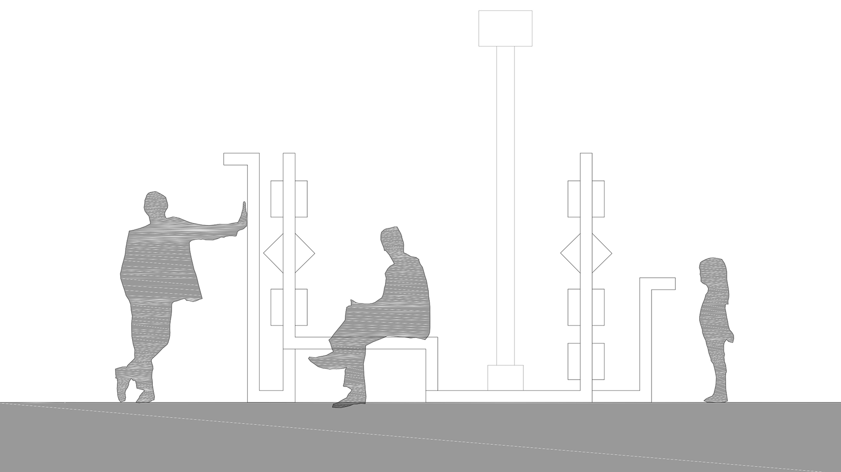 “Ribbon”临时装置丨美国纽约丨The Urban Conga 与 Hive Public Space-50