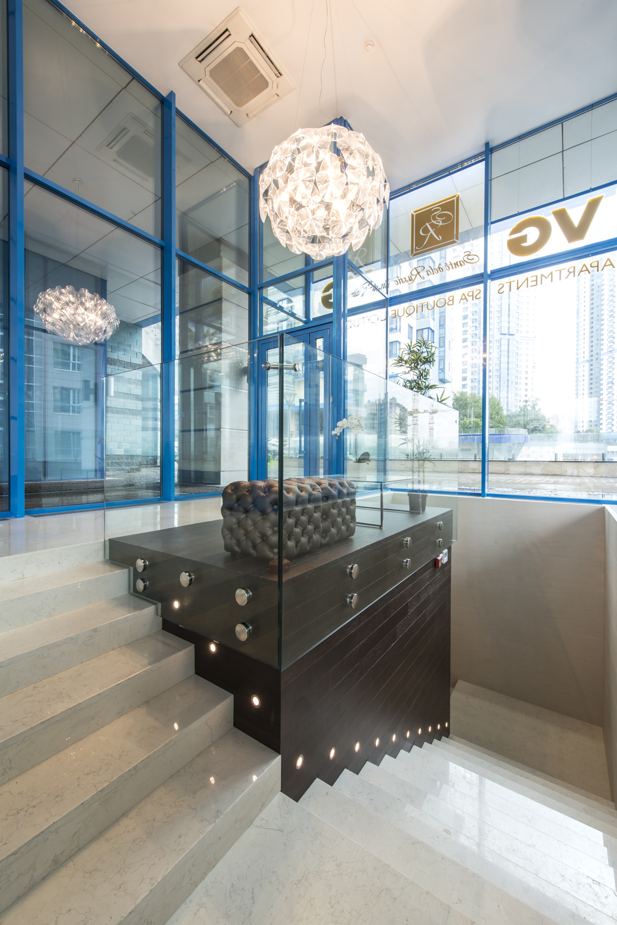 公寓酒店，The interiors of the Apartment Hotel in a residential complex Sparrow hills Alexandra Fedorova-17