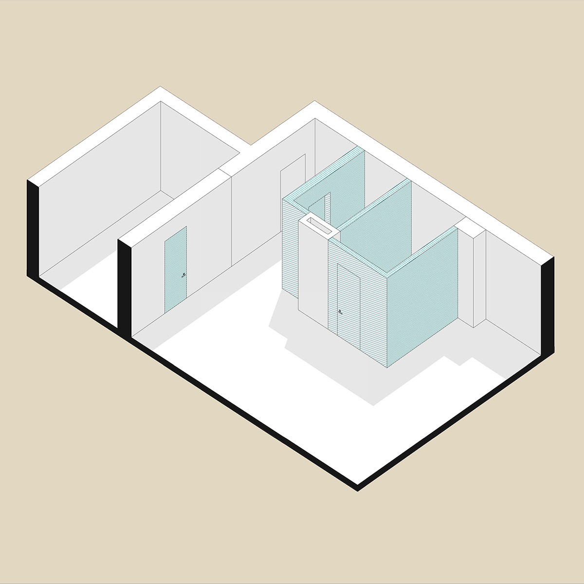 乌克兰基辅--现代清新质感公寓-4