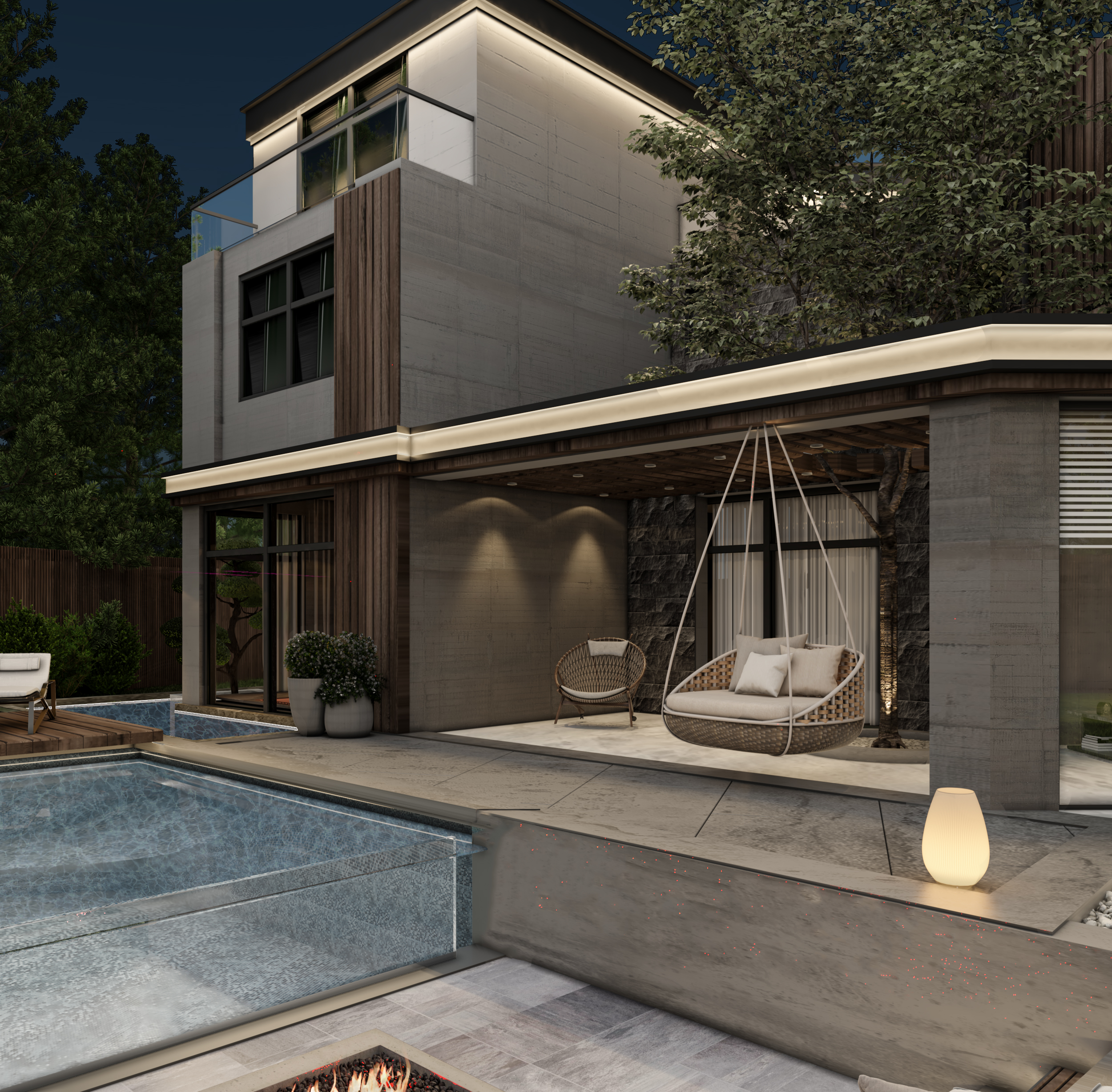 PALM HILLS 室外设计丨SARA GAMMAZ-9