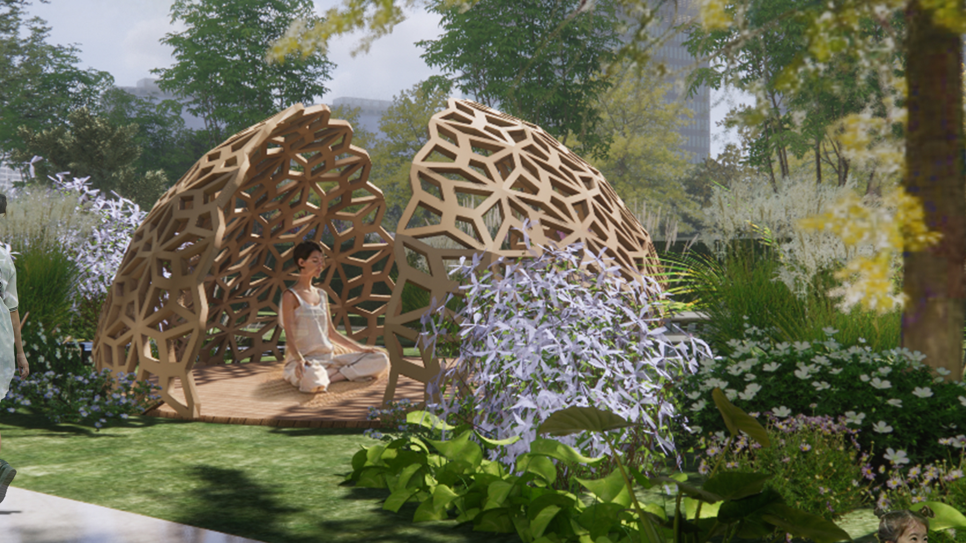 疗愈理念下的北京CBD公园景观设计丨中国北京-7