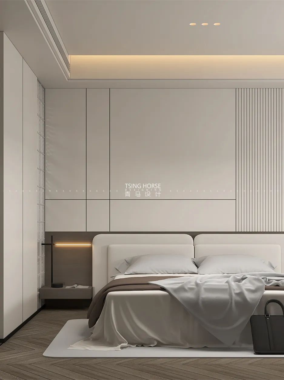 龙湖源著 350㎡现代简约生活空间丨王清玉设计团队-19