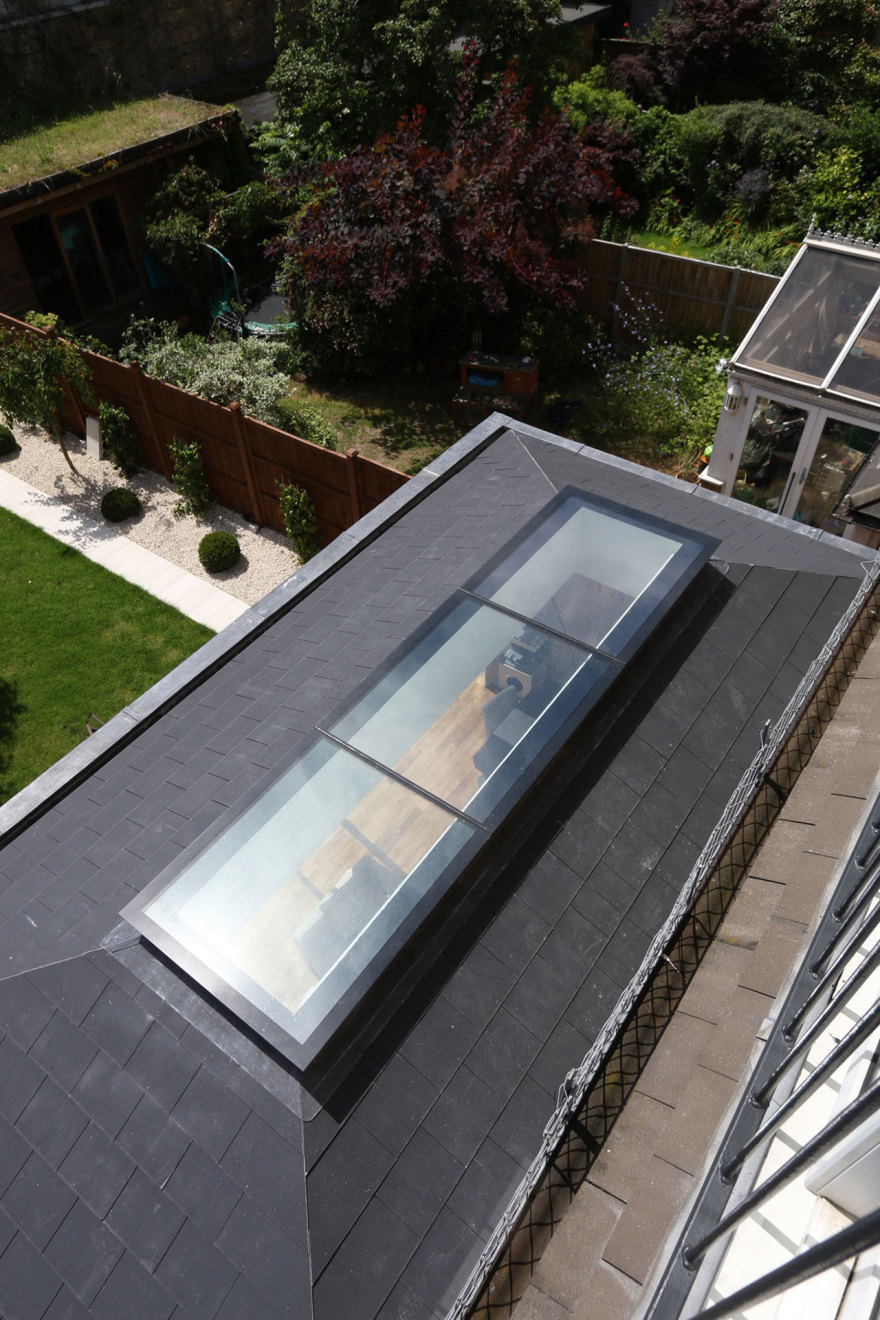 伦敦航海家庭梦幻之家 | 波浪墙与天窗的艺术-2