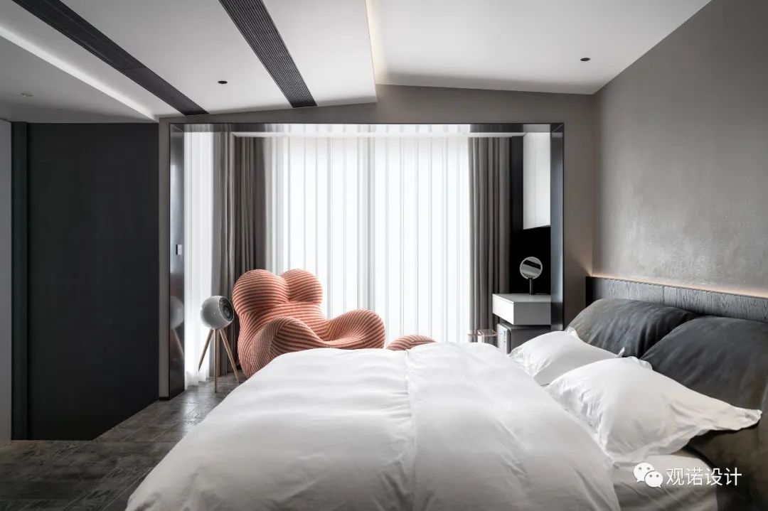 黑白之间·台州置信原墅现代风设计丨中国台州丨余荣-34