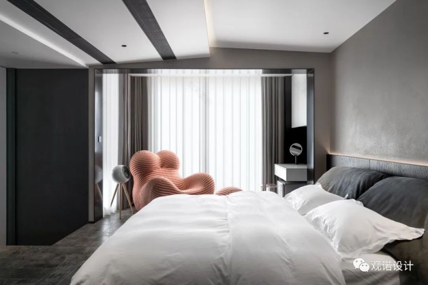 黑白之间·台州置信原墅现代风设计丨中国台州丨余荣-34