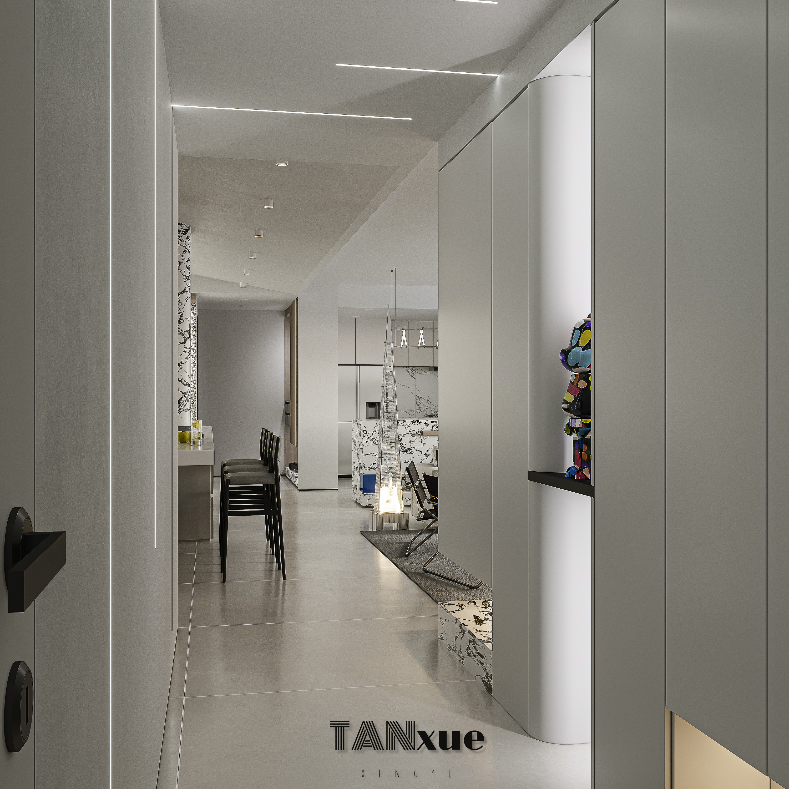 家装|极简风现代简约 干净利落又高级-8