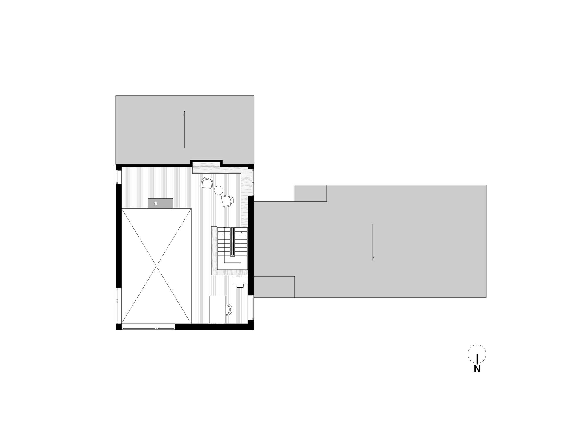 两块岩石屋丨Canada丨Habit Studio-46