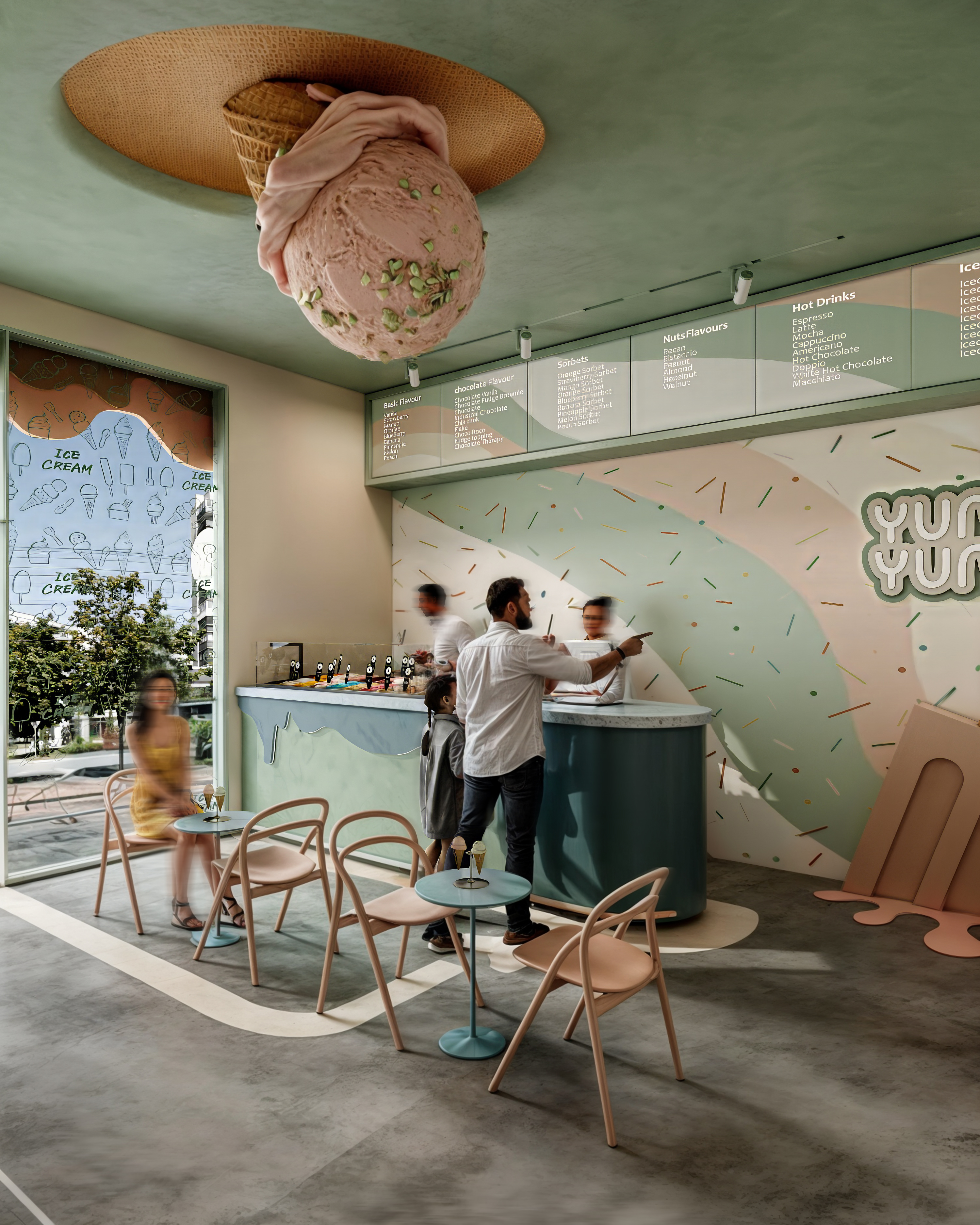 yum yum·冰淇淋店丨意大利丨A  Plus Studio-6